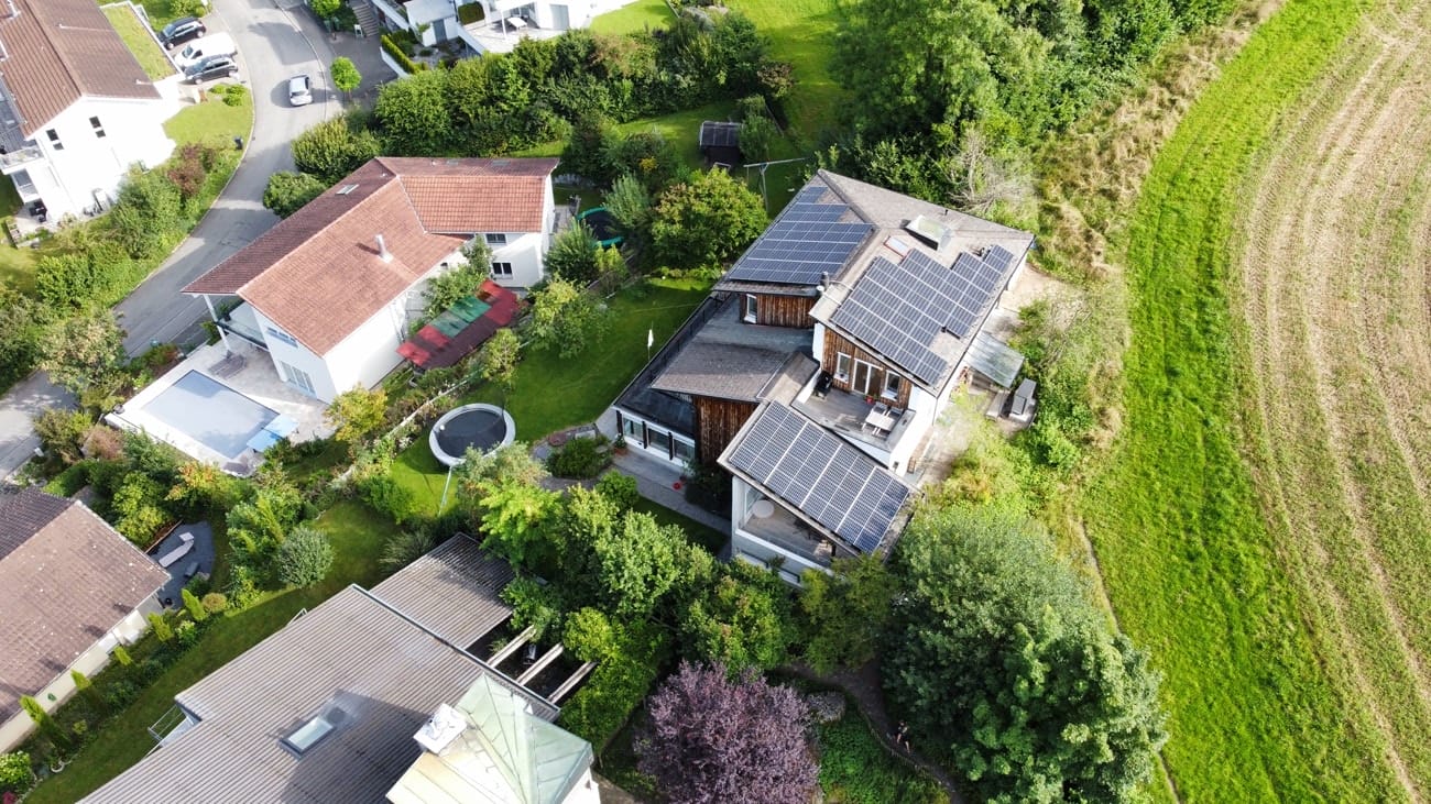 indach solar photovoltaik panels