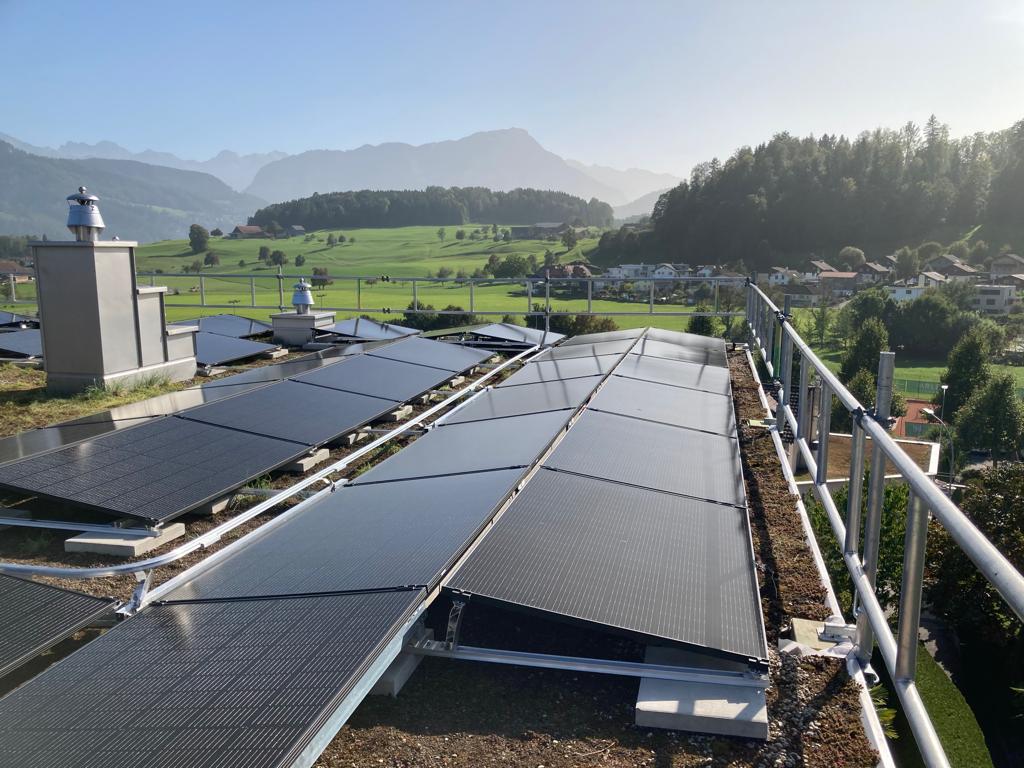 St Niklausen Solarprofi Solaranlage auf Einfamilienhaus