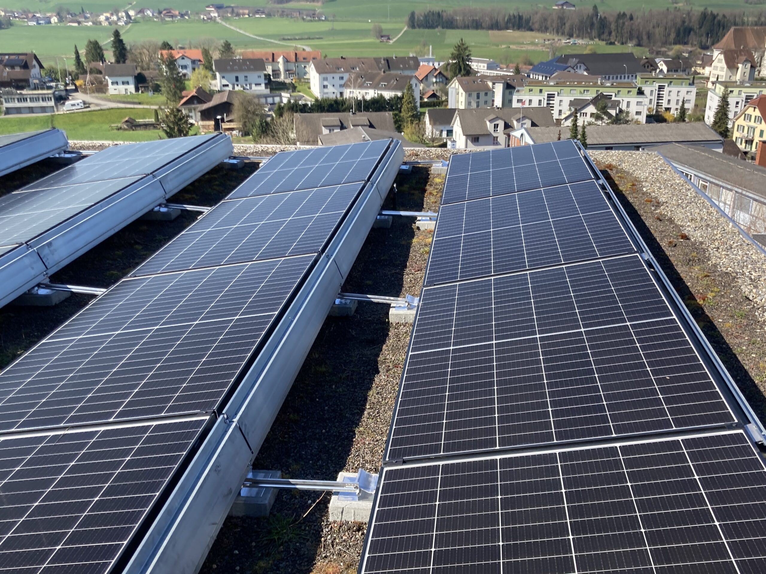 Triengen Sursee Luzern Kriens Solaranlage auf Einfamilienhaus