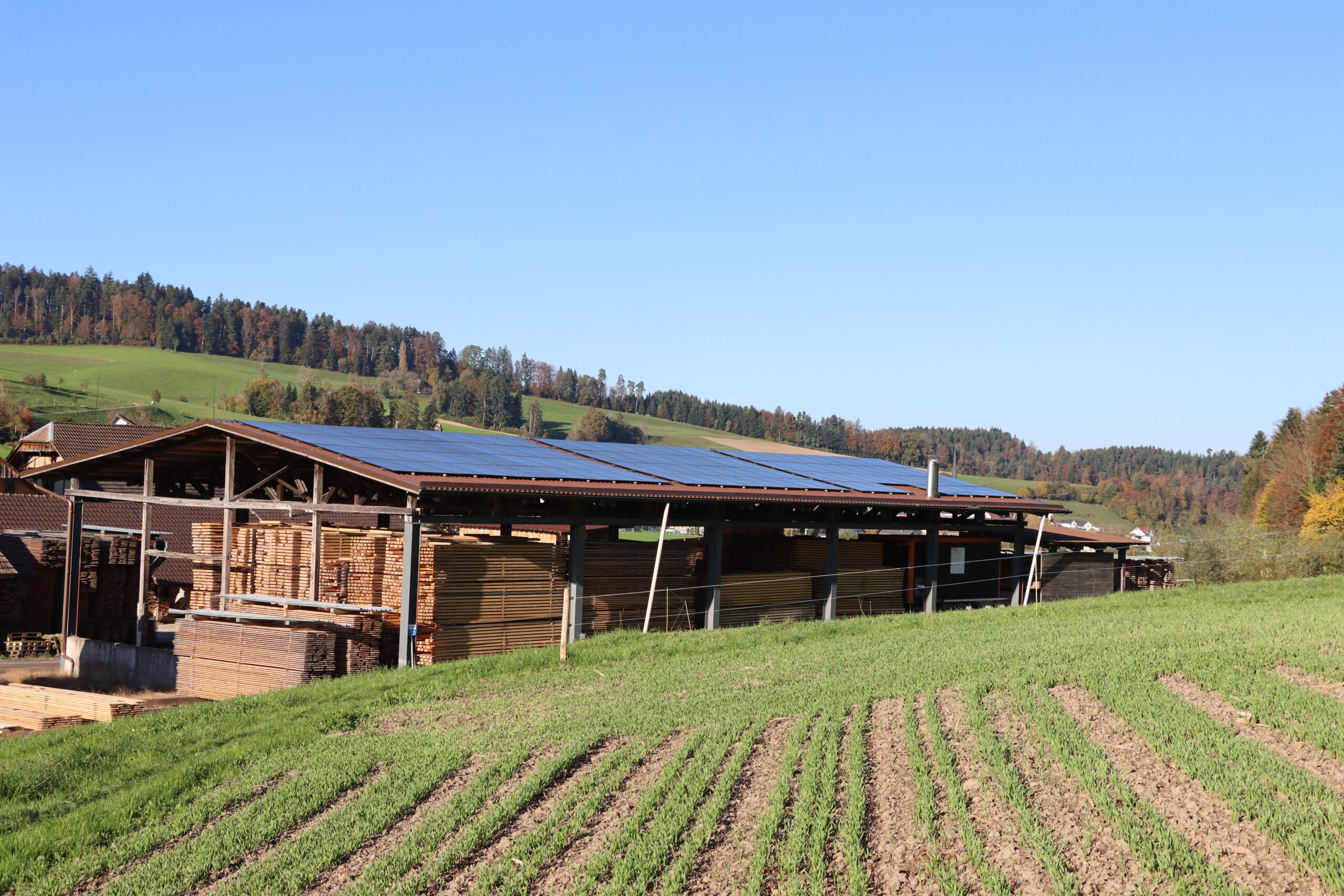 Dachsarnierung Photovoltaik für Einfamilienhaus