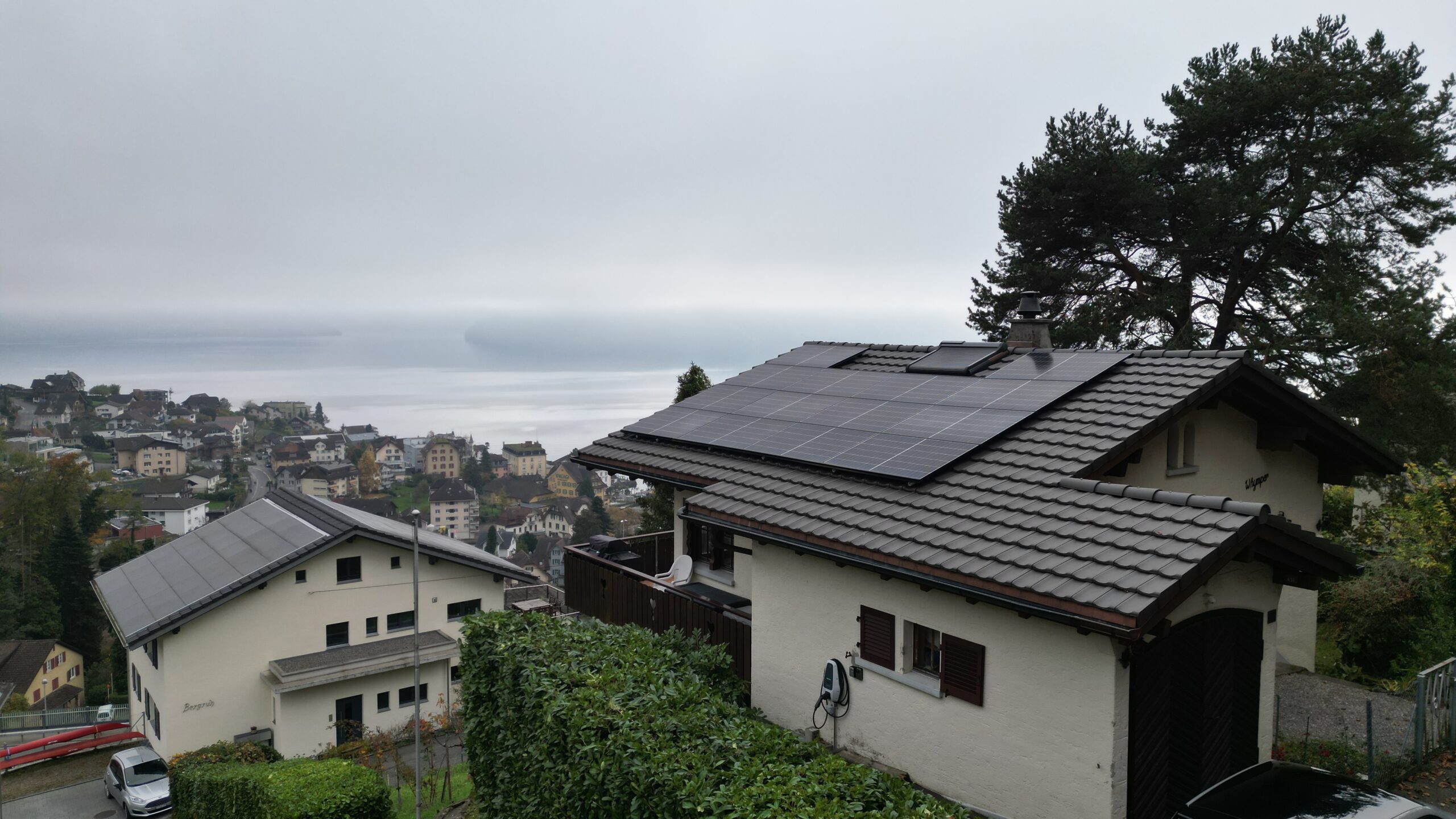 Aufdach Photovoltaik für Einfamilienhaus