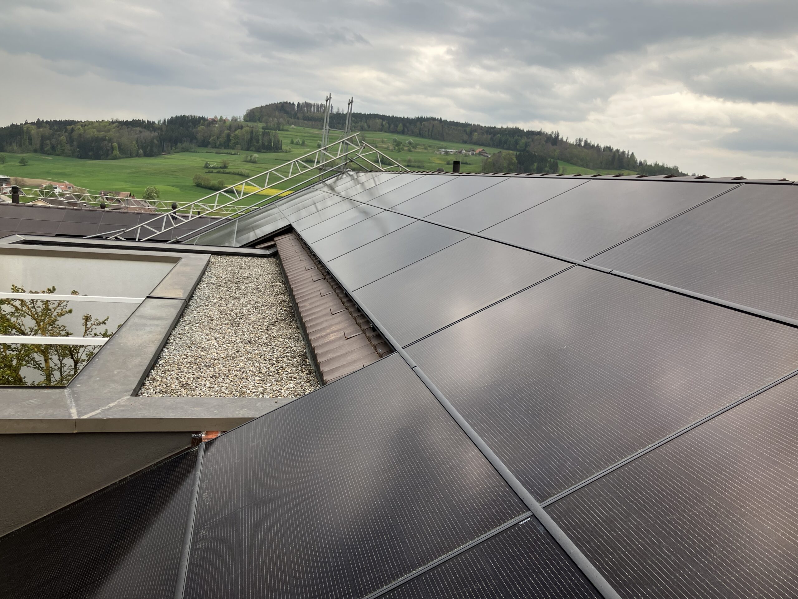 Solarprofi Oberkirch Aufdach Photovoltaik für Einfamilienhaus