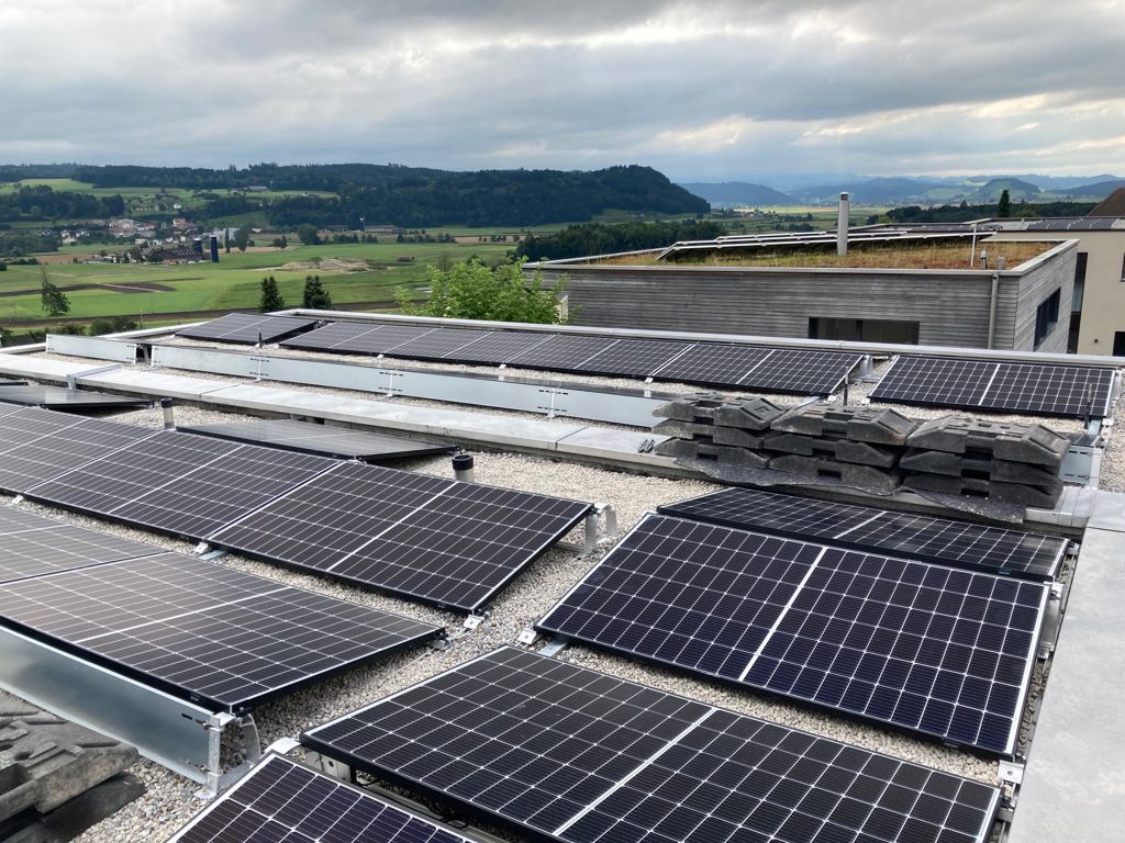 St Erhard solar Solaranlage auf Einfamilienhaus