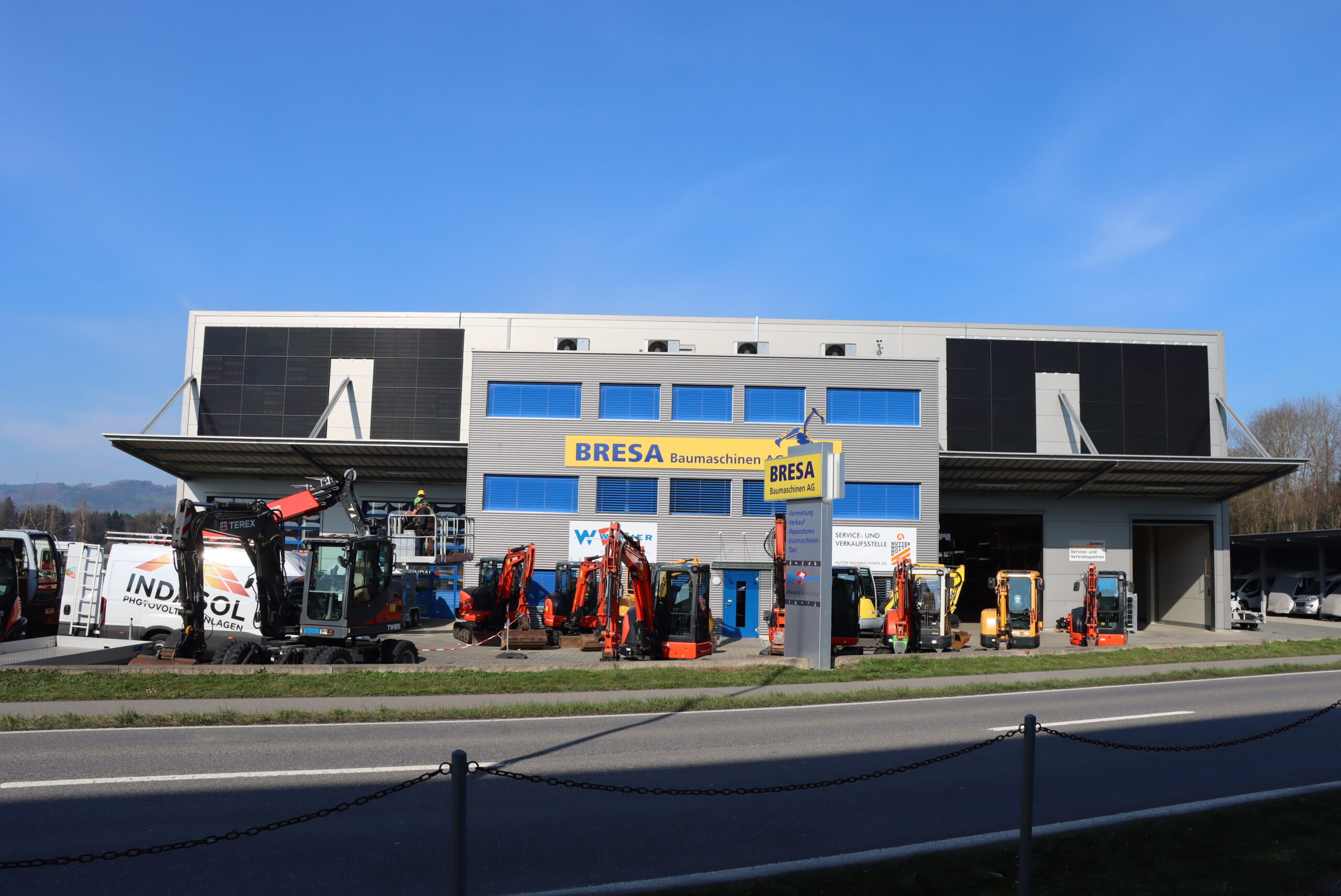 Indasol Solar Luzern Sursee Fassadensolar